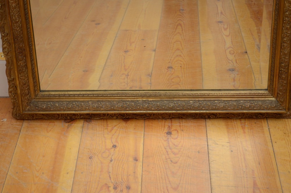 French Giltwood Wall Mirror H140cm View X