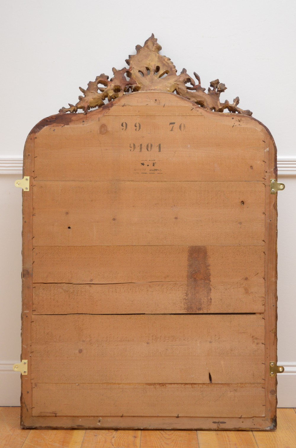 French Giltwood Wall Mirror H140cm View XII