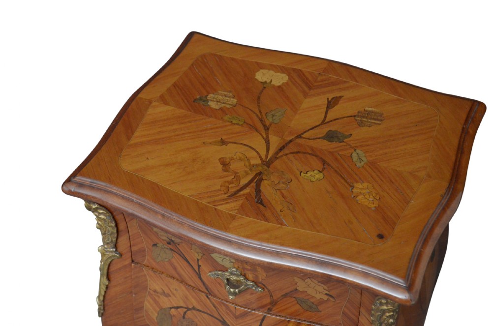Pair Of Antique Bedside Cabinets Bedside Drawers View IV