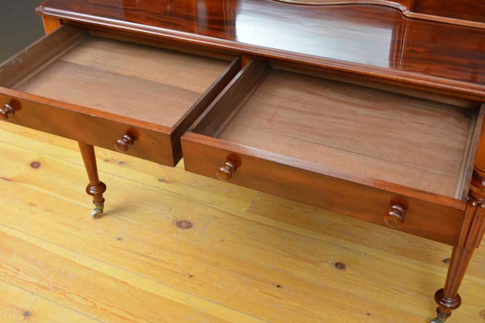 English Victorian Mahogany Dressing Table View XVII