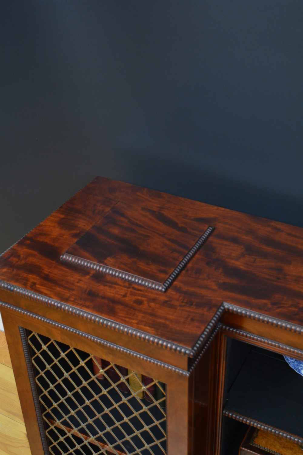 English Regency Mahogany Bookcase or Sideboard in the Manner of Gillows View VI