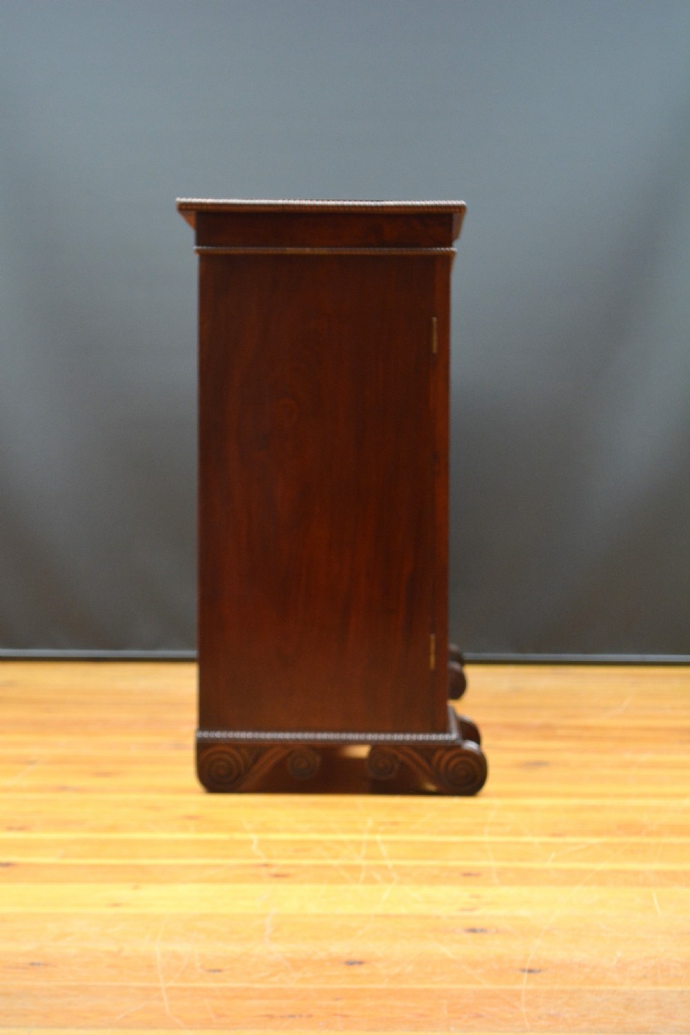 English Regency Mahogany Bookcase or Sideboard in the Manner of Gillows View XXI