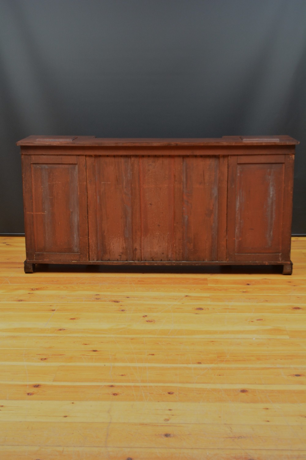English Regency Mahogany Bookcase or Sideboard in the Manner of Gillows View XXII