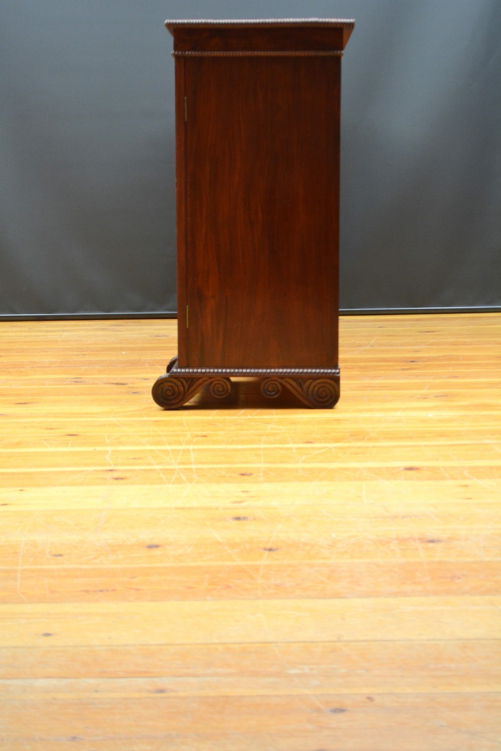 English Regency Mahogany Bookcase or Sideboard in the Manner of Gillows View XXIII