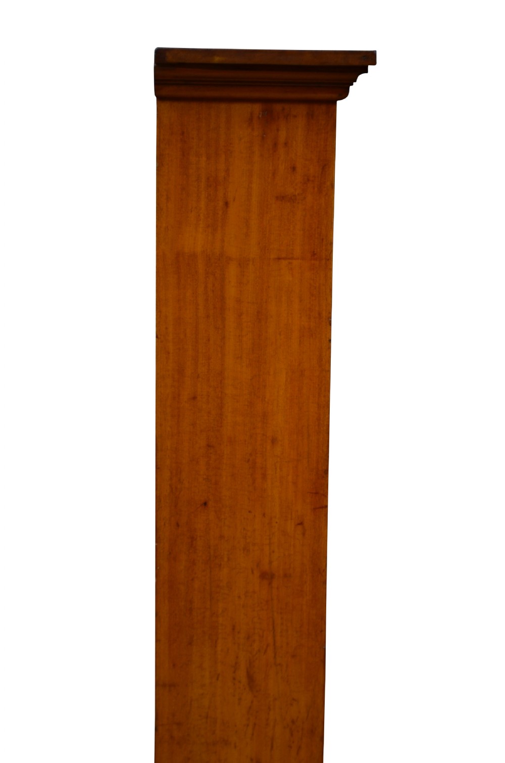 Early XXth Century Solid Mahogany Open Bookcase View XVII