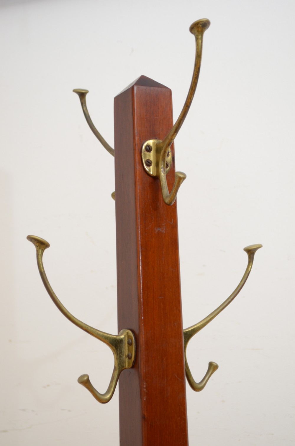Arts and Crafts Coat Stand in Solid Mahogany View X