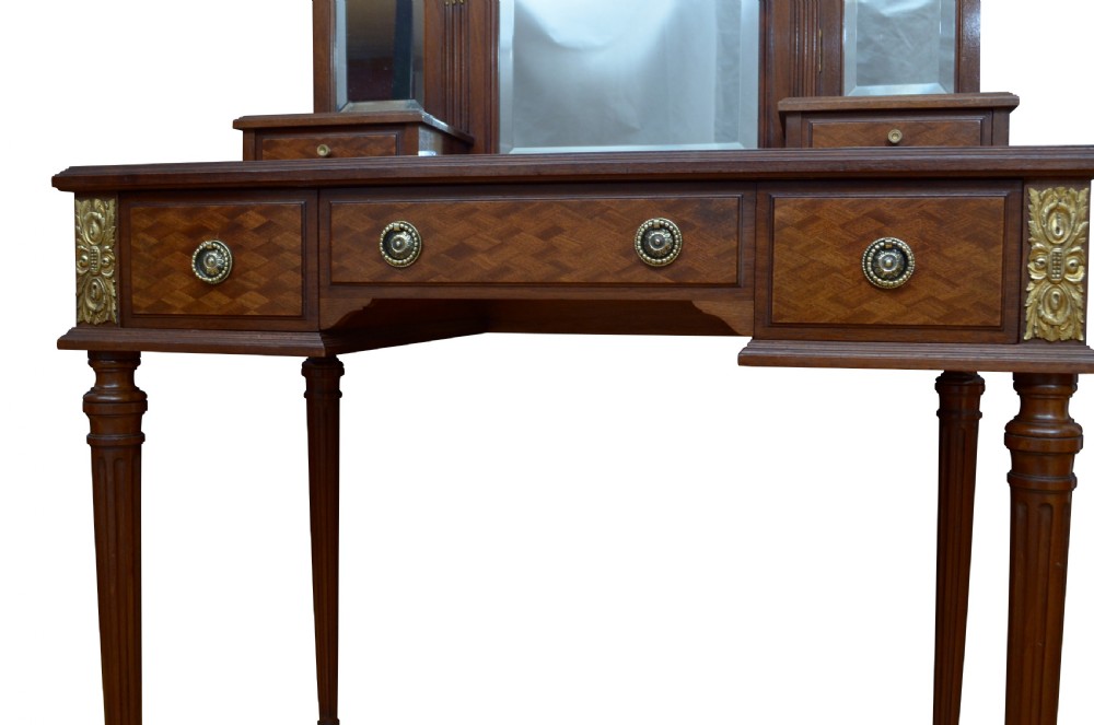Antique Mahogany Dressing Table View X