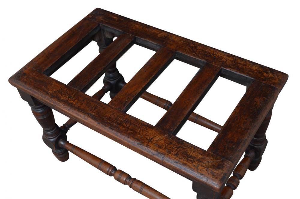 James Shoolbred Luggage Rack Hall Bench View II