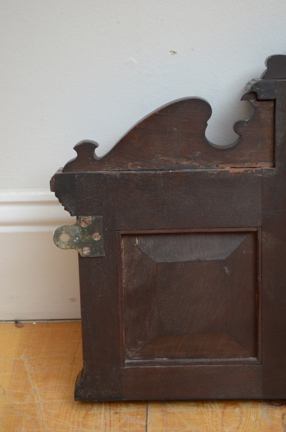 Edwardian Walnut Coat Rack Coat Hooks View VII
