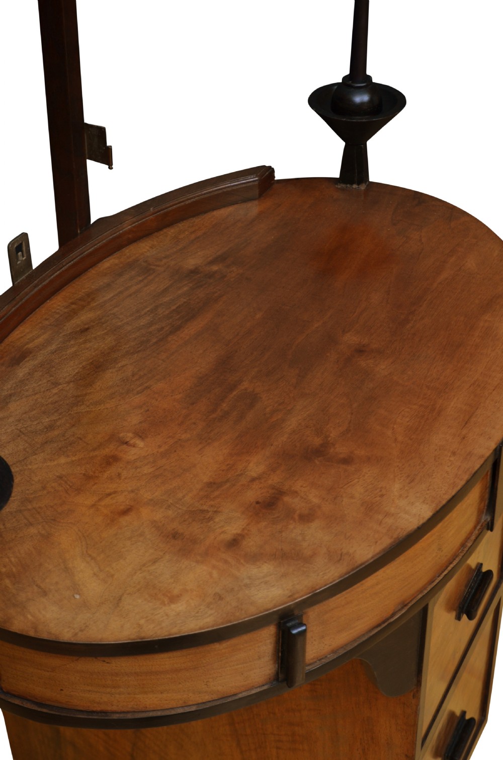 Art Deco Figured Walnut Dressing Chest or Dressing Table View IV