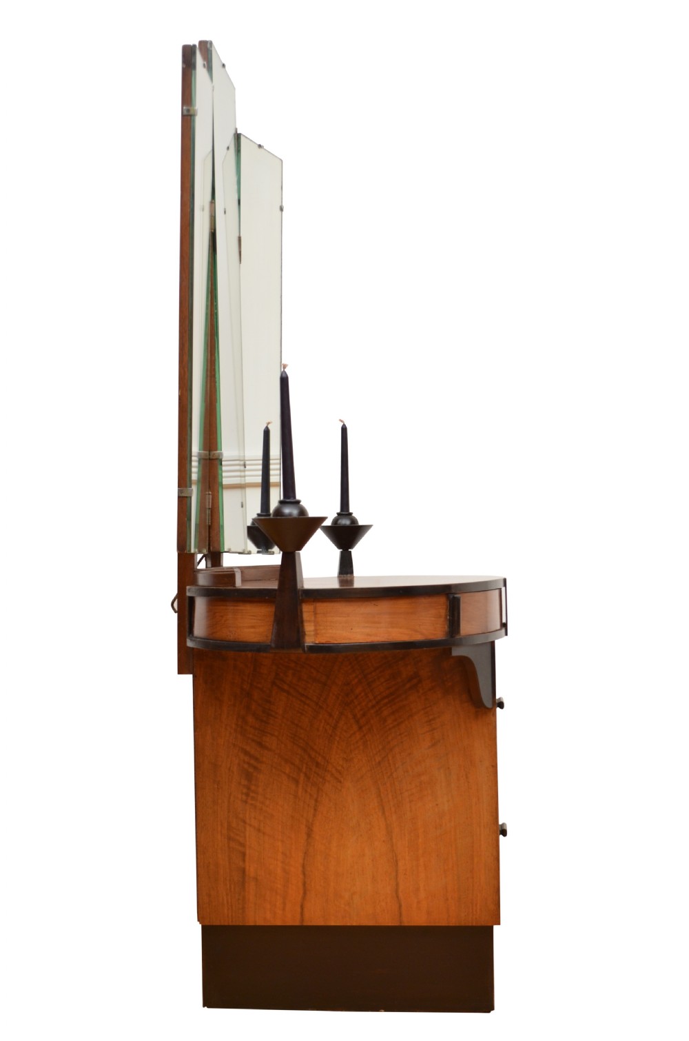 Art Deco Figured Walnut Dressing Chest or Dressing Table View XII