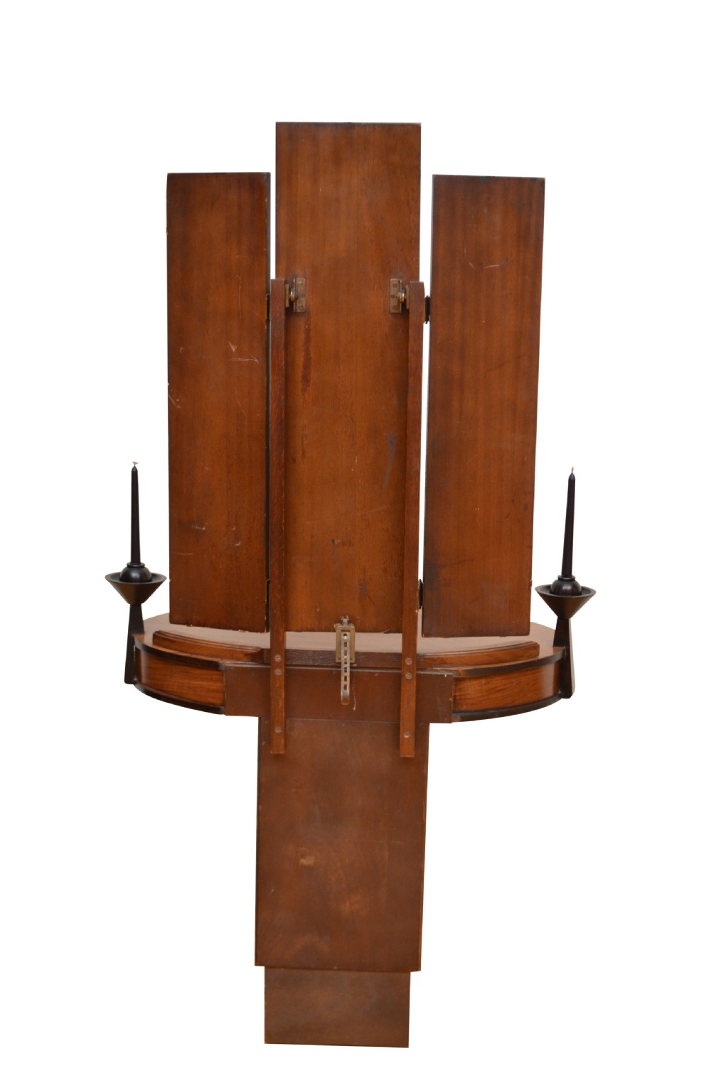 Art Deco Figured Walnut Dressing Chest or Dressing Table View XIII