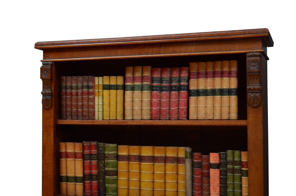 A Victorian Mahogany Open Bookcase View IX