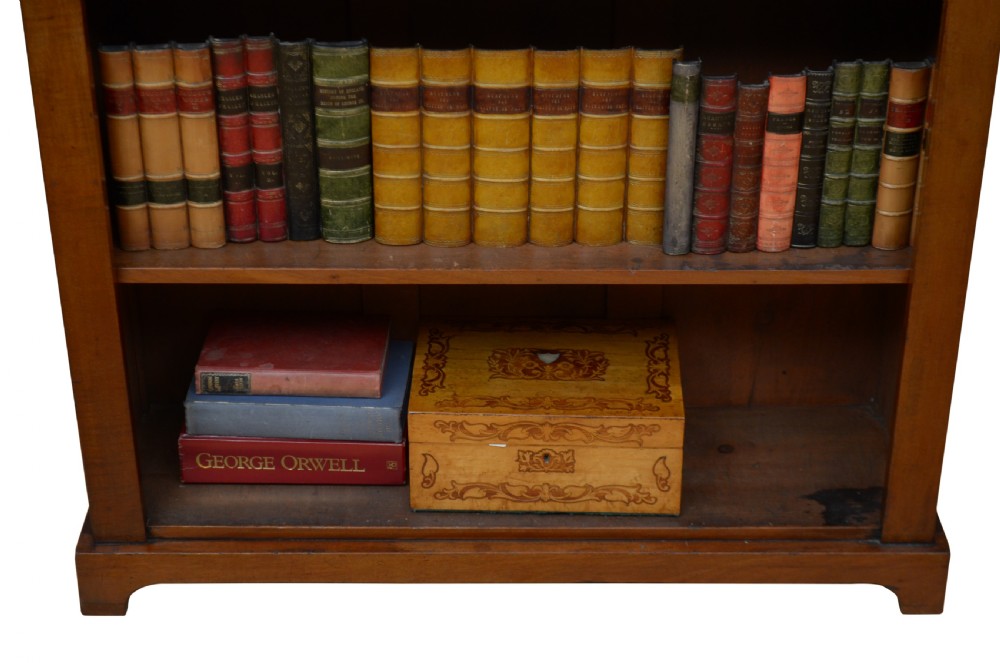 A Victorian Mahogany Open Bookcase View X
