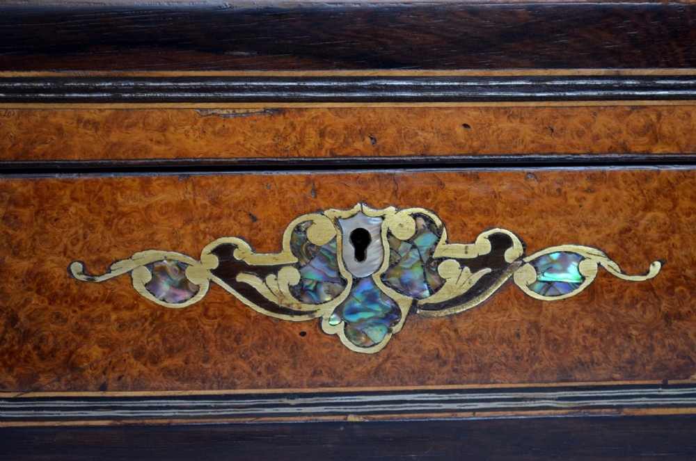 Victorian Jewellery Box in Amboyna View X