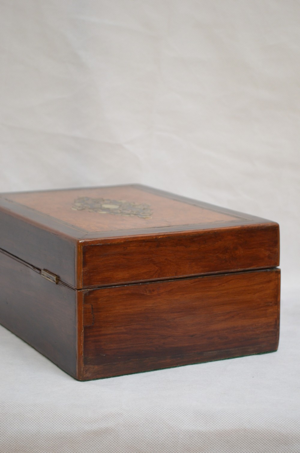 Victorian Jewellery Box in Amboyna View XI
