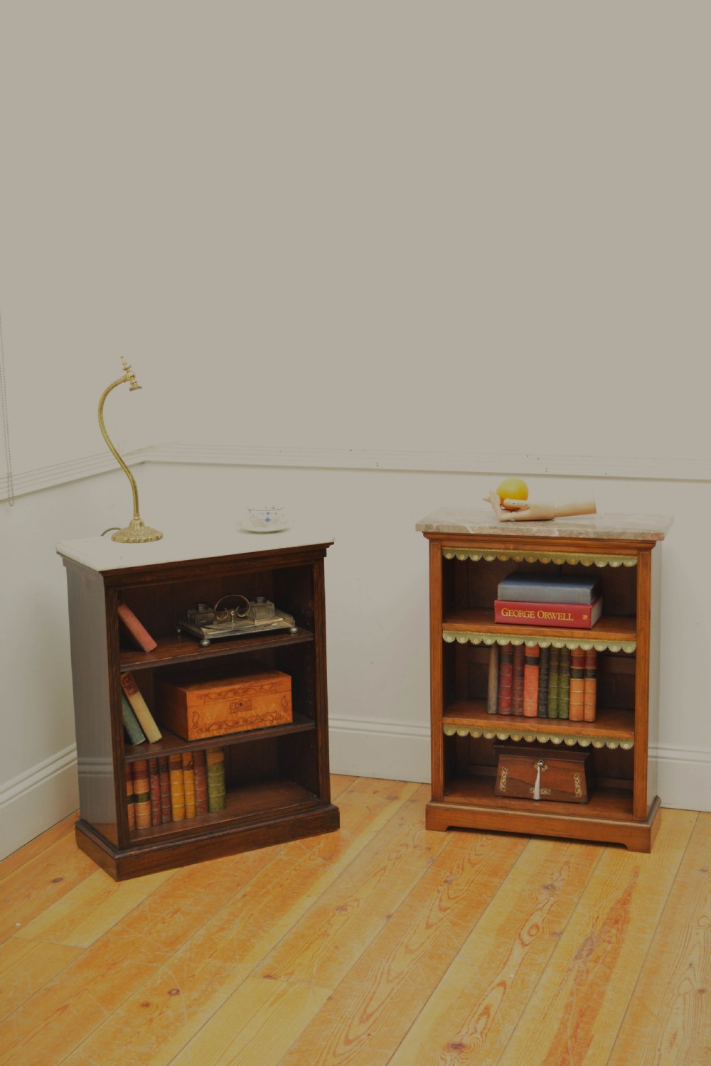 J. Shoolbred Low Open Bookcase
 View XIX