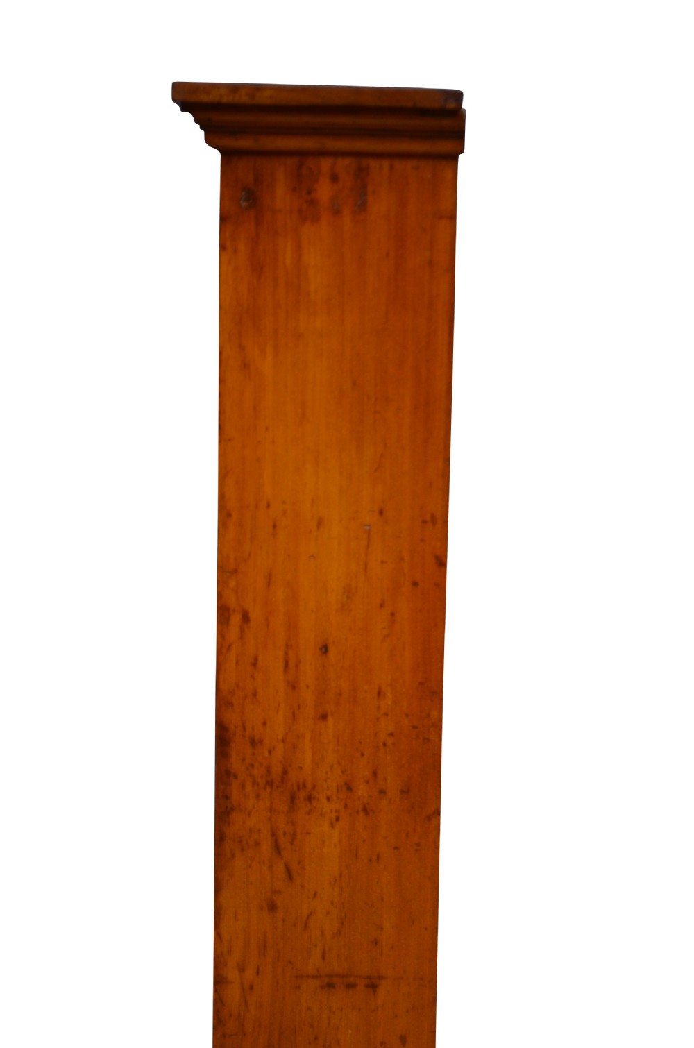 Early XXth Century Solid Mahogany Open Bookcase View XIX
