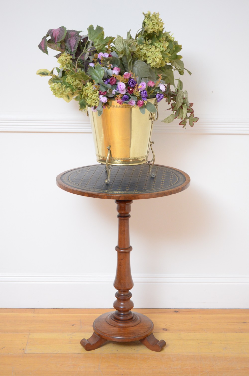 Edwardian Brass Planter Coal Bucket Coal Bin View III