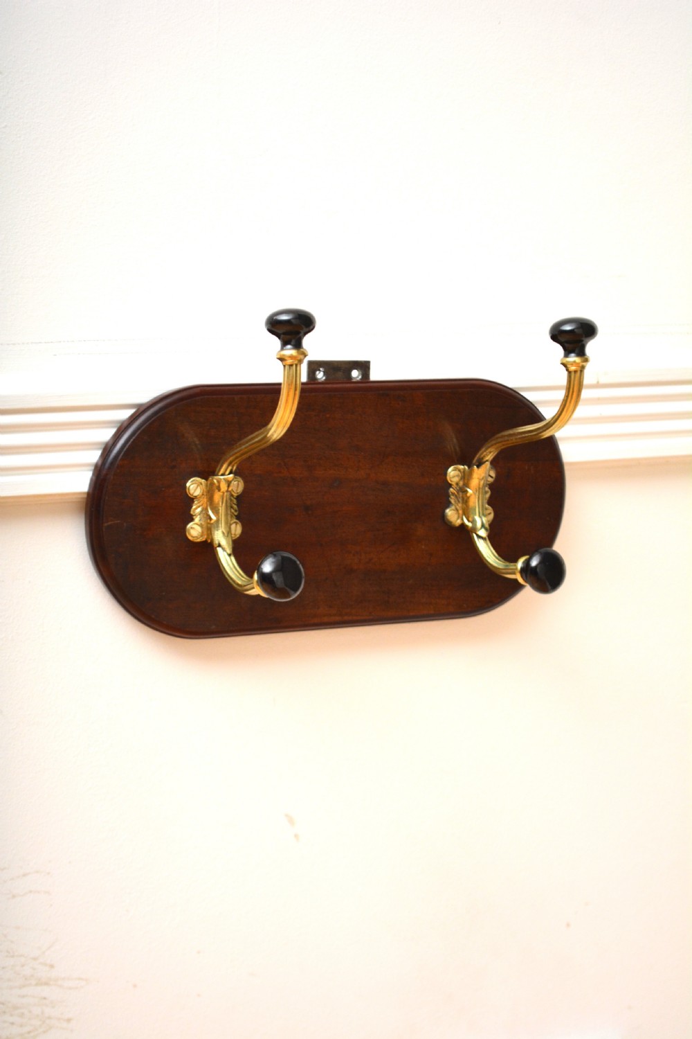 Antique 19th Century English Coat Hooks Coat rack View V