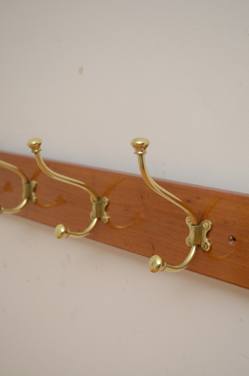 Victorian Coat Rack Walnut Coat Hooks View VI