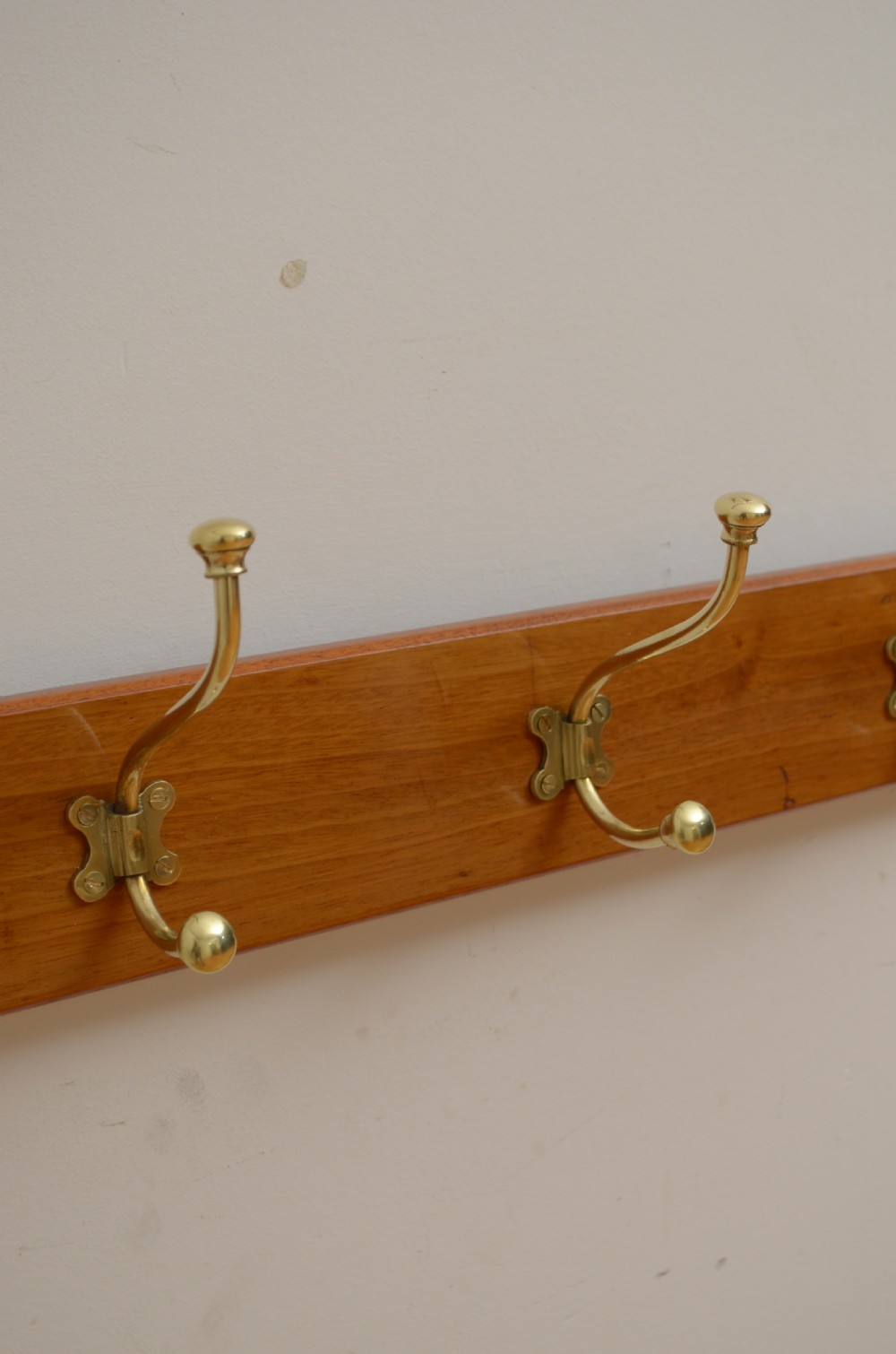 Victorian Coat Rack Walnut Coat Hooks View VIII