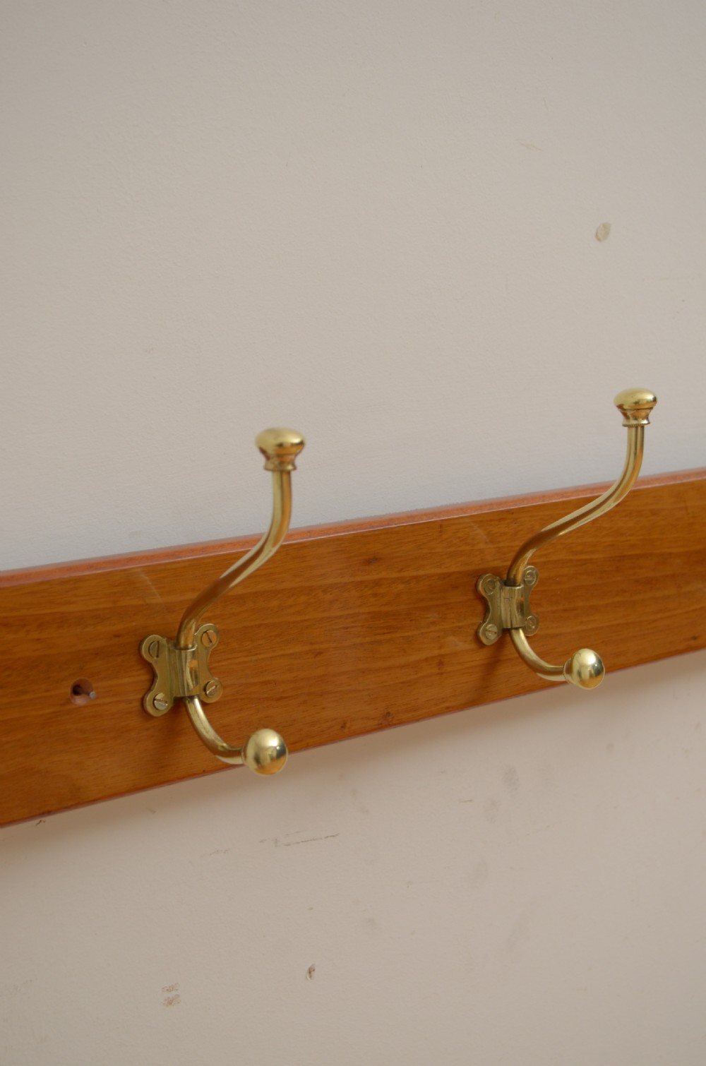 Victorian Coat Rack Walnut Coat Hooks View IX