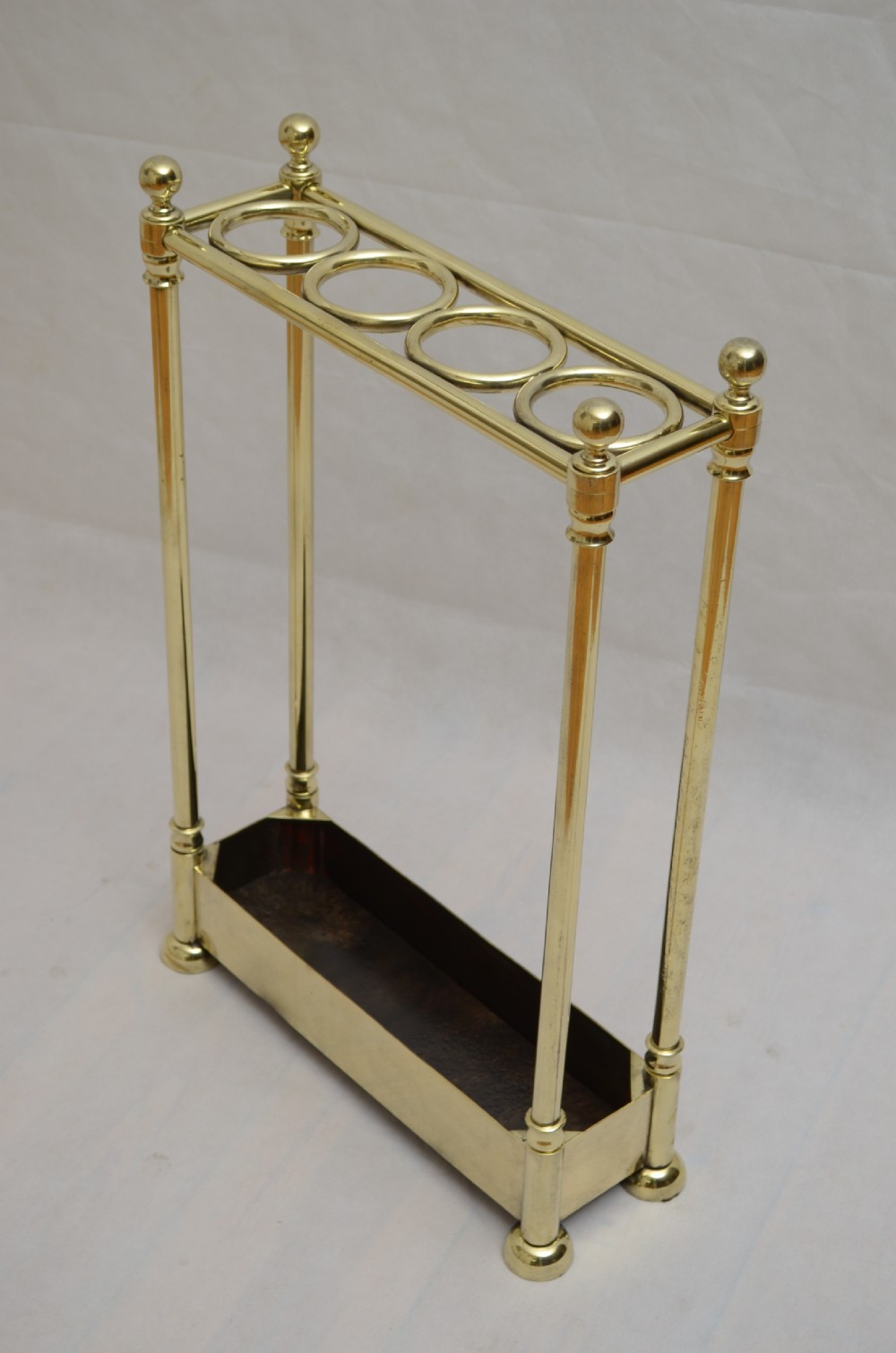 Antique Umbrella Stand Brass Stick Stand View II