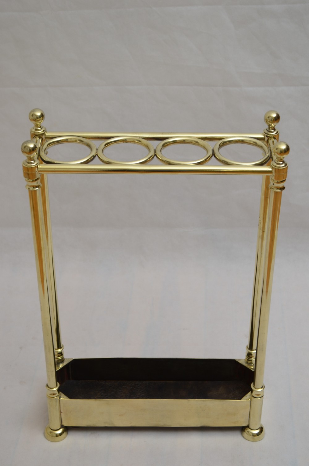 Antique Umbrella Stand Brass Stick Stand View III