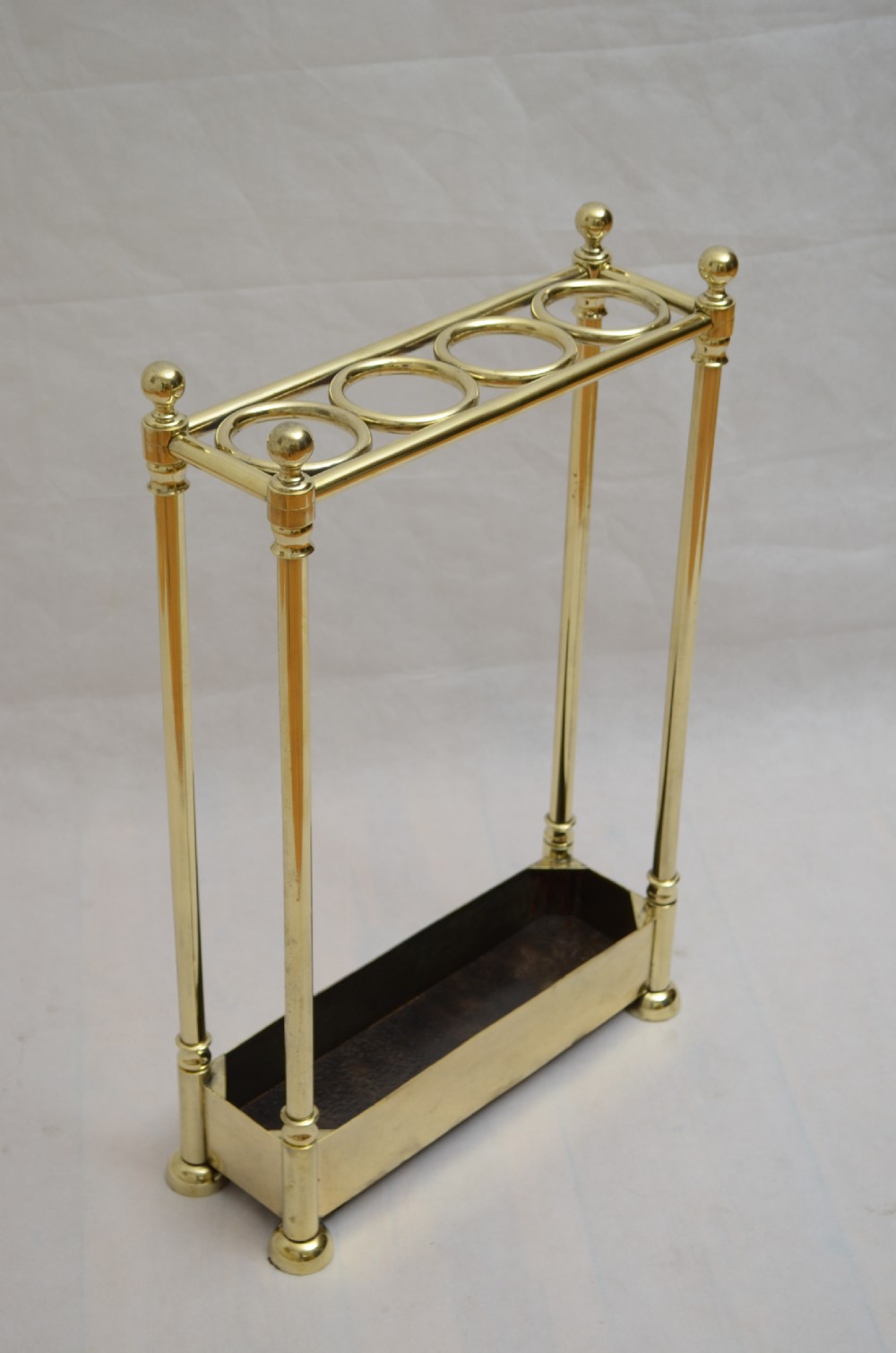 Antique Umbrella Stand Brass Stick Stand View IV