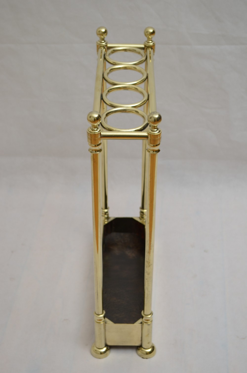 Antique Umbrella Stand Brass Stick Stand View VII