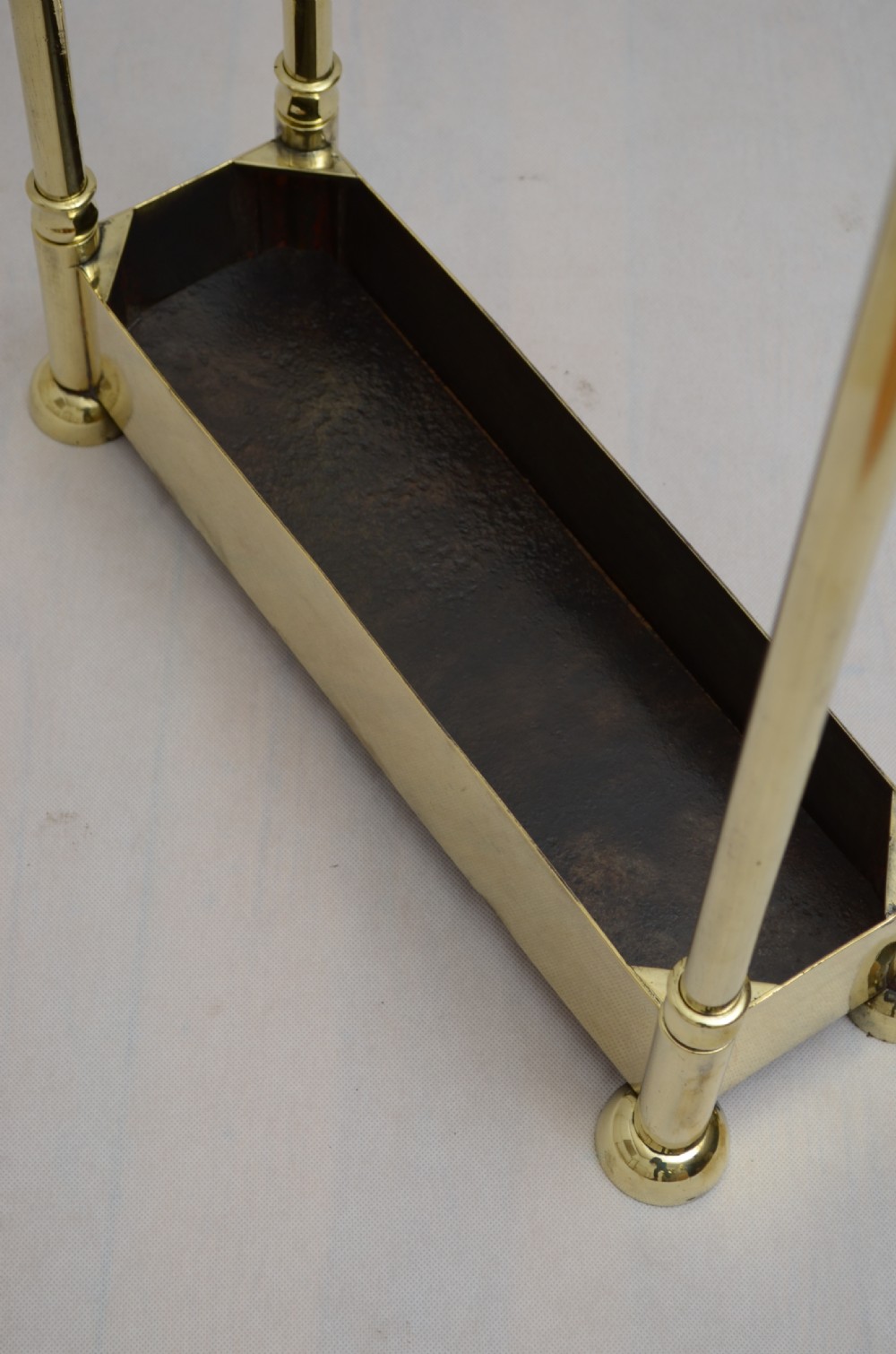 Antique Umbrella Stand Brass Stick Stand View VIII