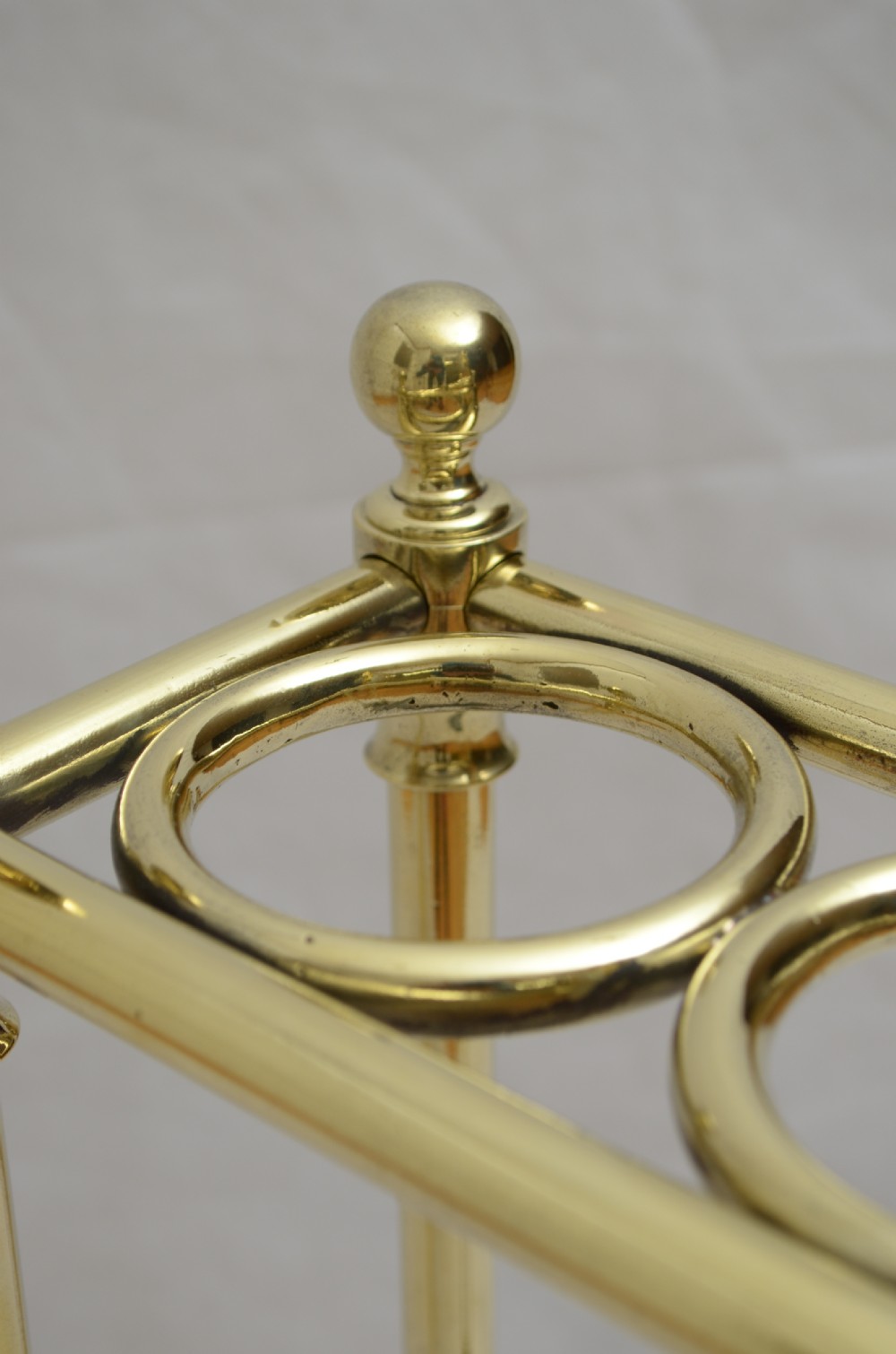Antique Umbrella Stand Brass Stick Stand View IX