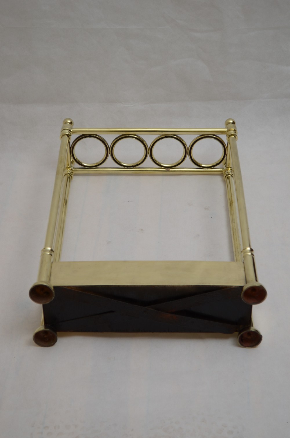 Antique Umbrella Stand Brass Stick Stand View XII