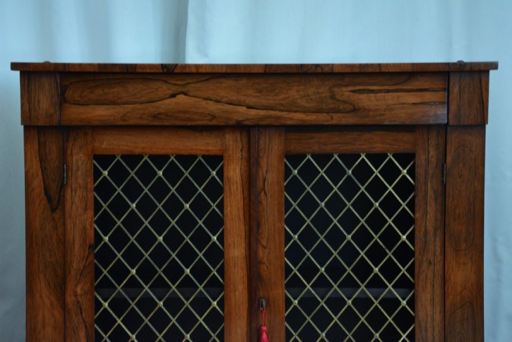 English William IV Chiffonier In Rosewood W91cm View IX