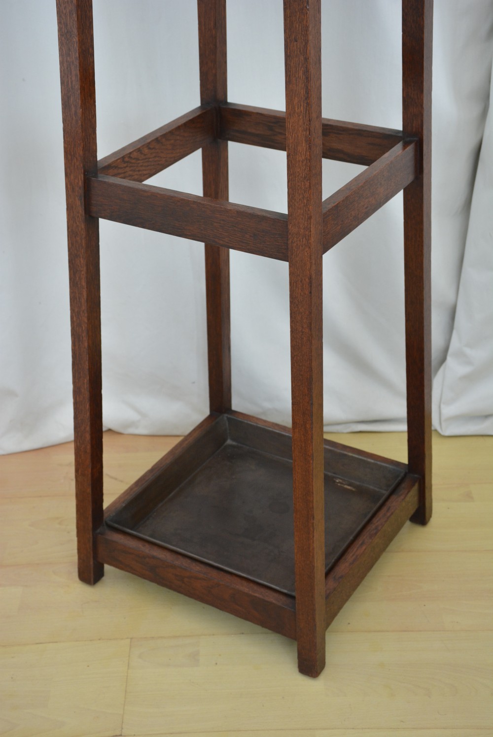 Arts And Crafts Coat Stand In Oak Hall Stand View XX
