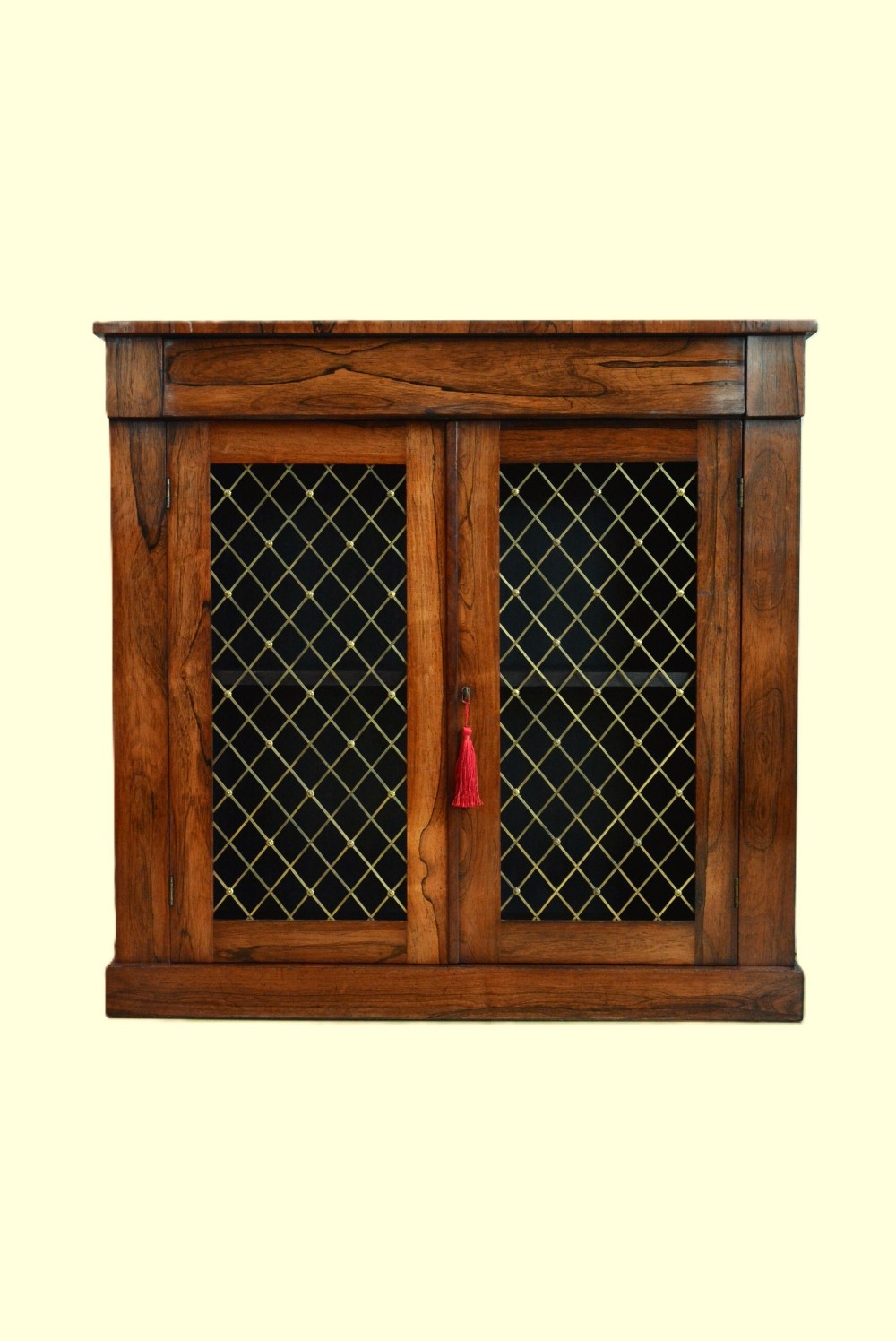 Narrow William IV Bookcase in Rosewood