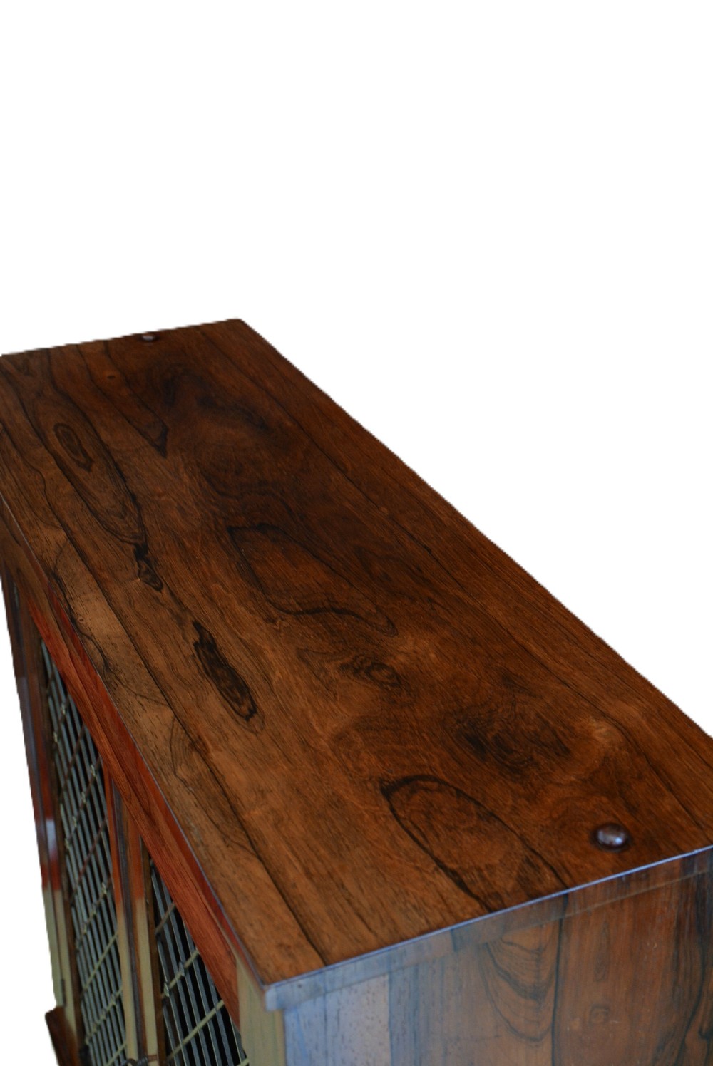 Narrow William IV Bookcase in Rosewood View III