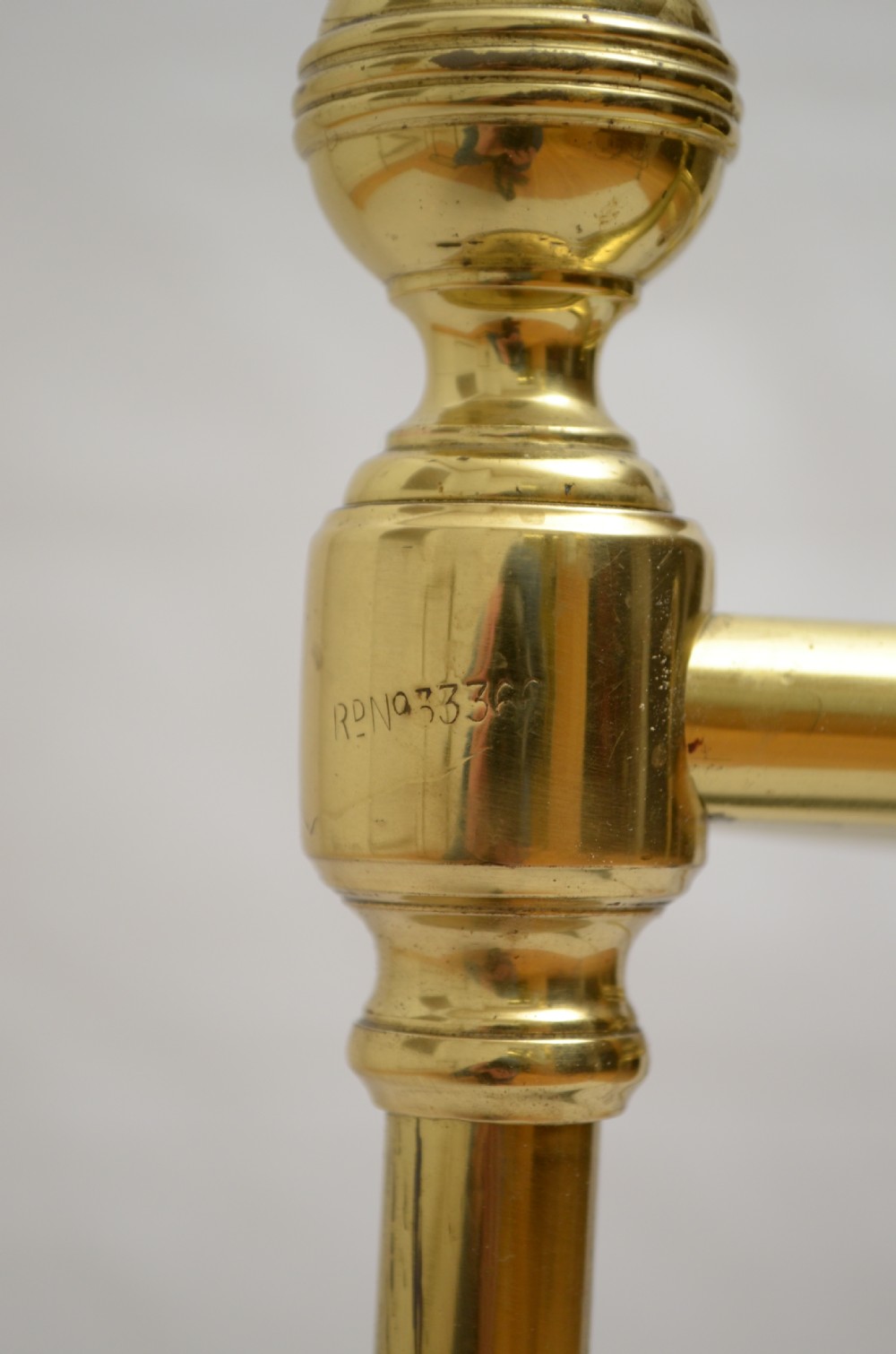 Corner Umbrella Stand English Brass View II