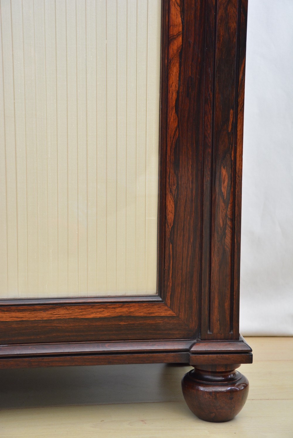 Narrow English Regency Cabinet Bookcase, Gillows, c1830 View XXII