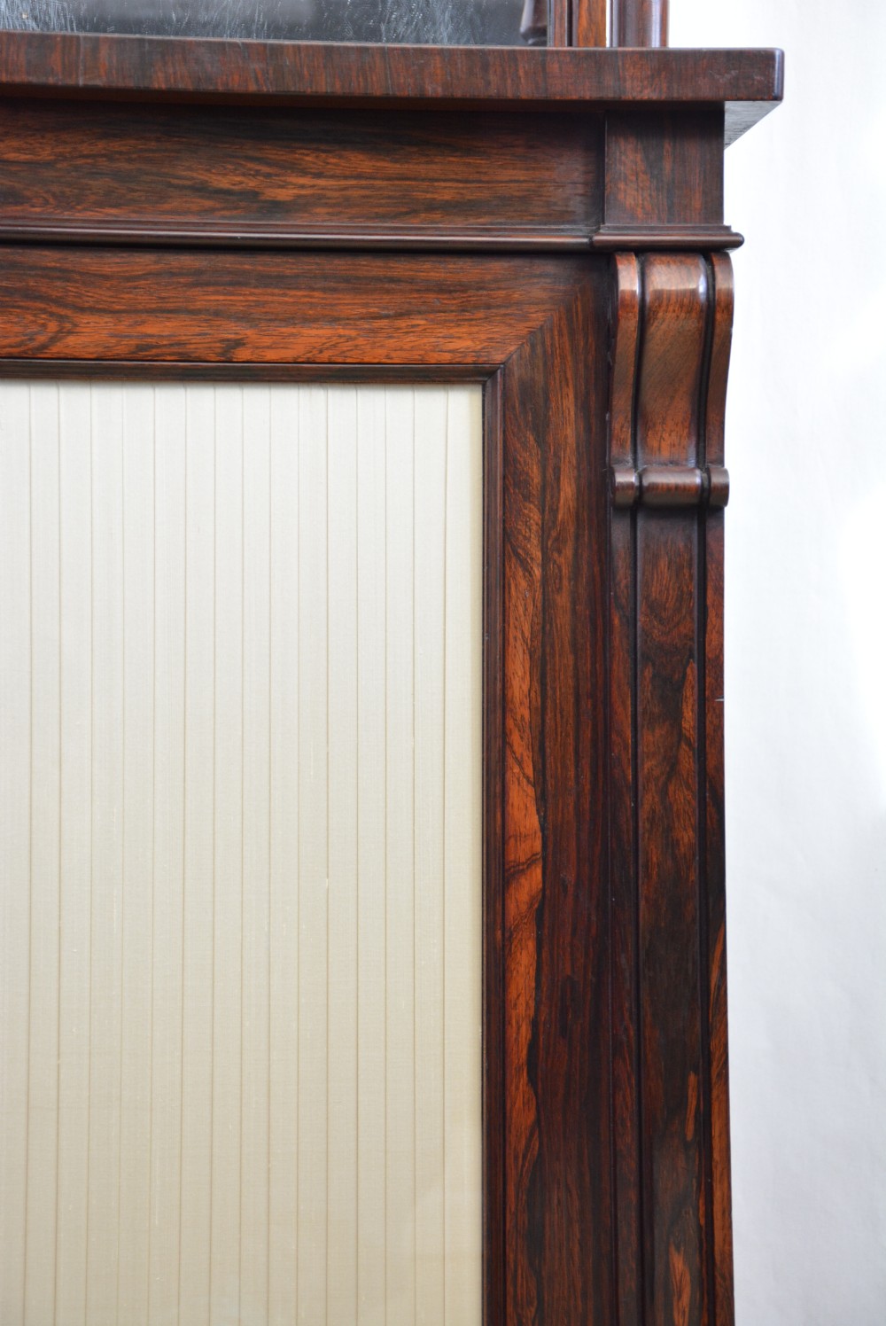 Narrow English Regency Cabinet Bookcase, Gillows, c1830 View XXIII