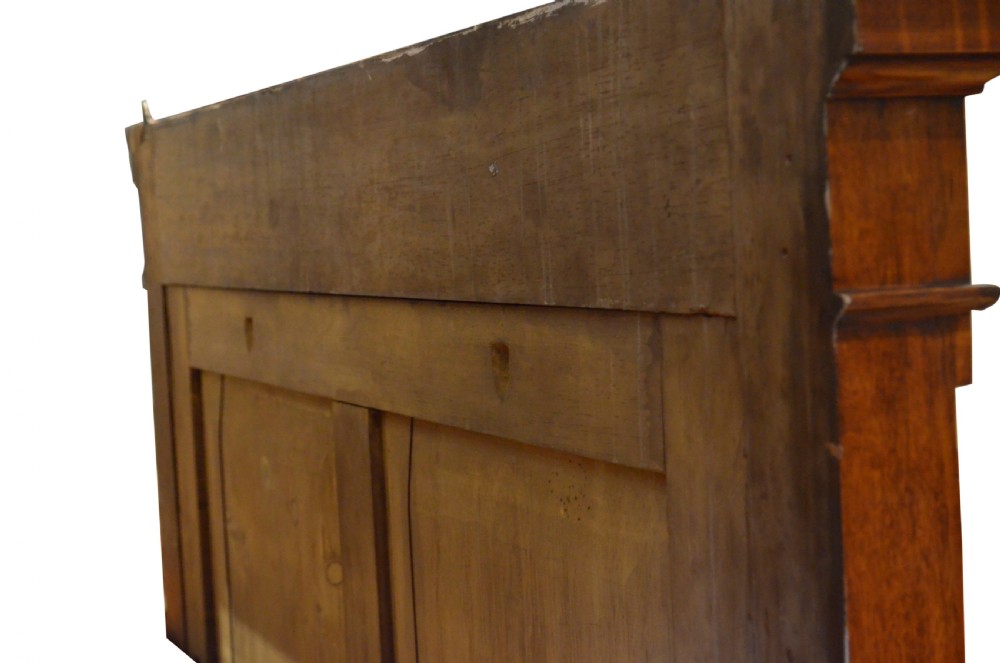 A Large Victorian Wall Mirror Overmatle Mirror In Oak H158cm View XIII