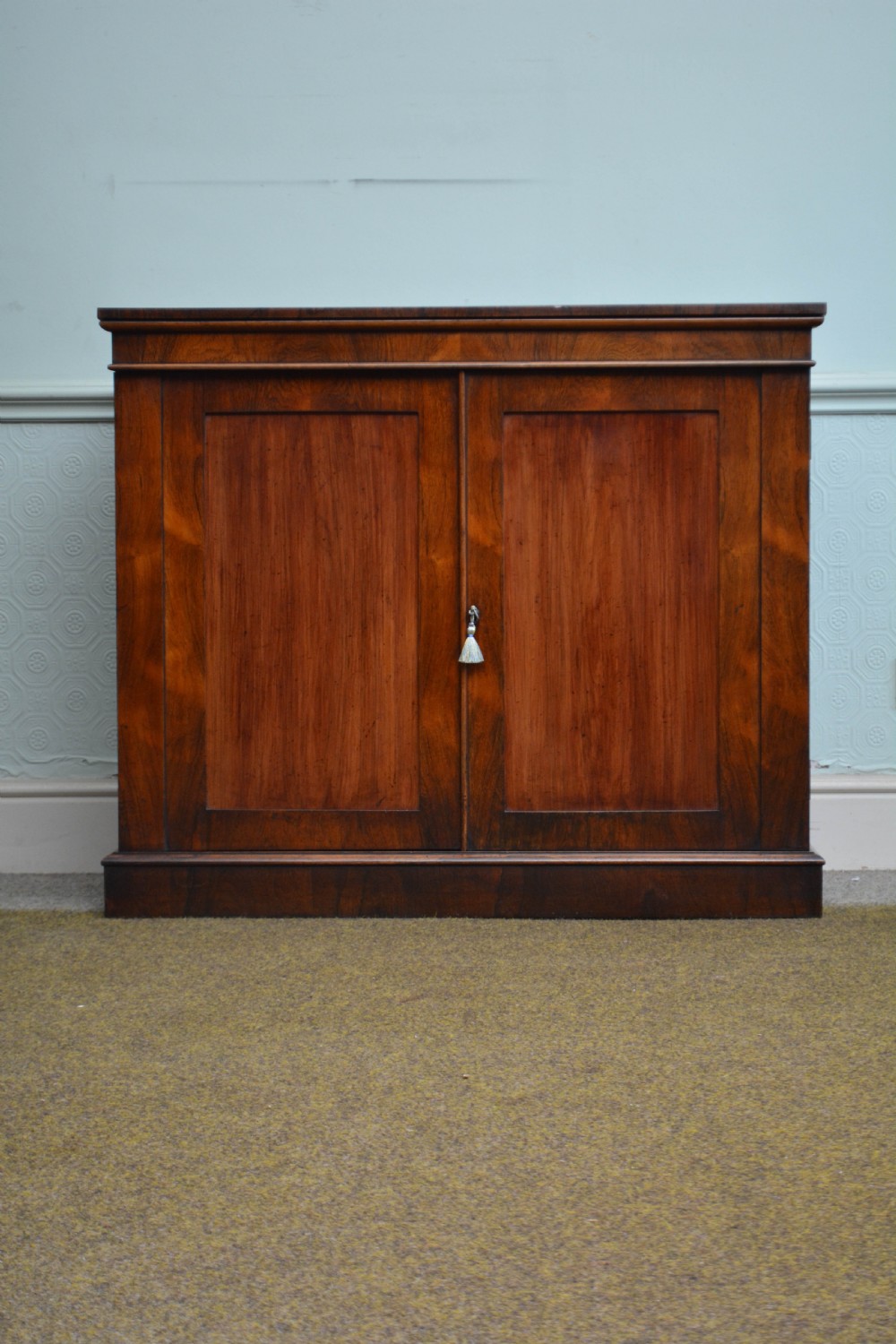 English William IV Bookcase Two Door Chiffonier Sideboard c1830