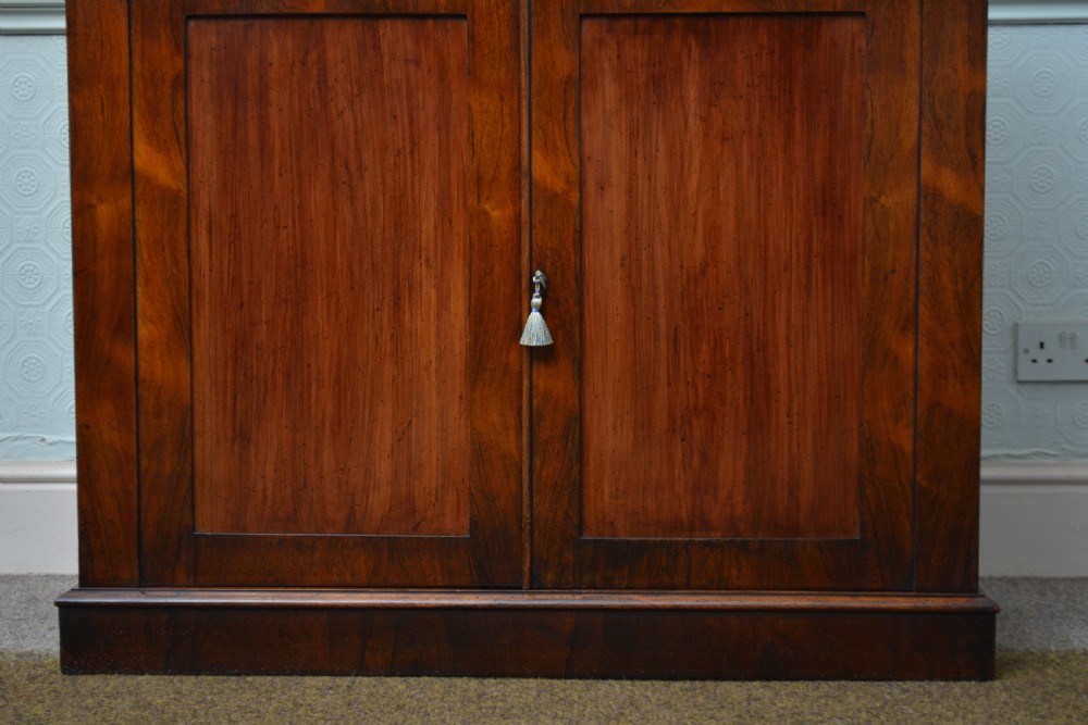English William IV Bookcase Two Door Chiffonier Sideboard c1830 View XII