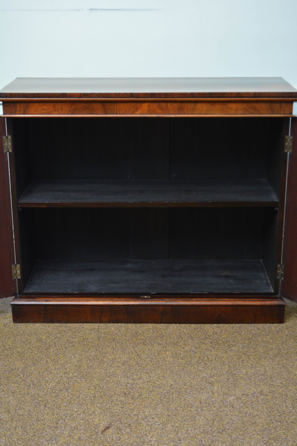English William IV Bookcase Two Door Chiffonier Sideboard c1830 View XIII