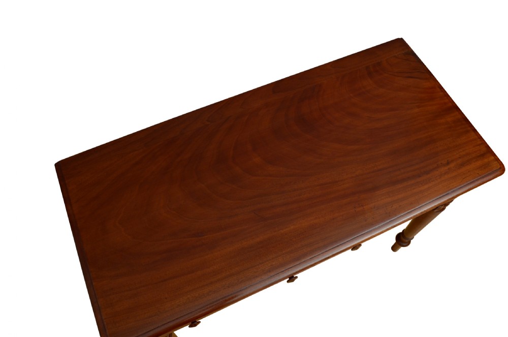 English Victorian Writing Desk in Mahogany View V