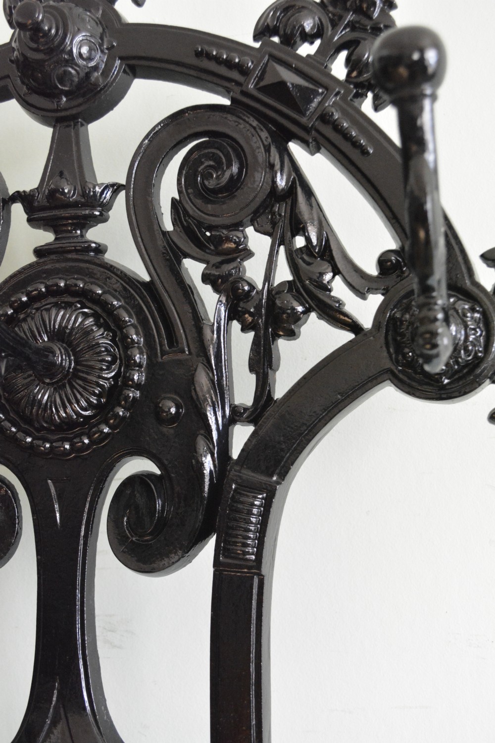 Antique Cast Iron Coat Stand Hall Stand View V