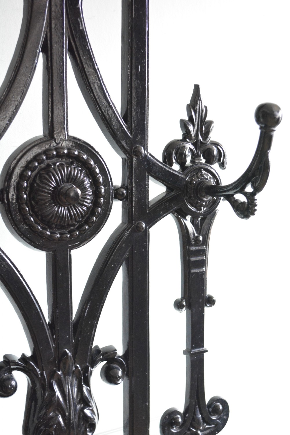 Antique Cast Iron Coat Stand Hall Stand View XII