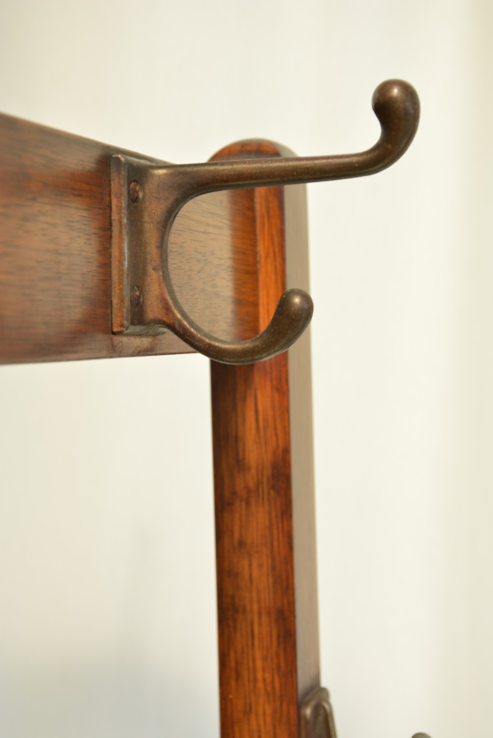 Antique English Arts And Crafts Hall Stand Coat Stand Rack View VI