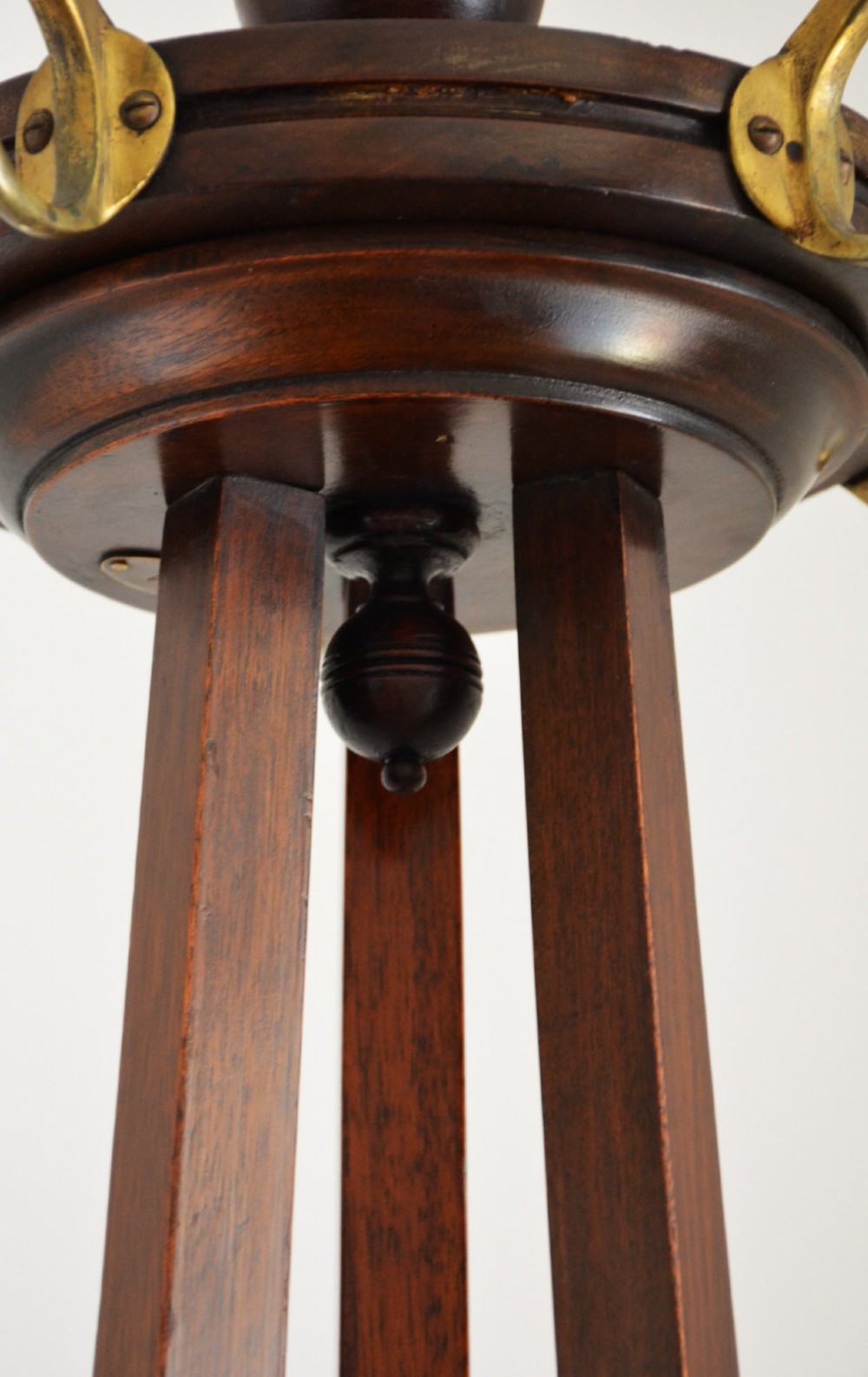 Antique English Arts And Crafts Coat Stand Hall Stand View V